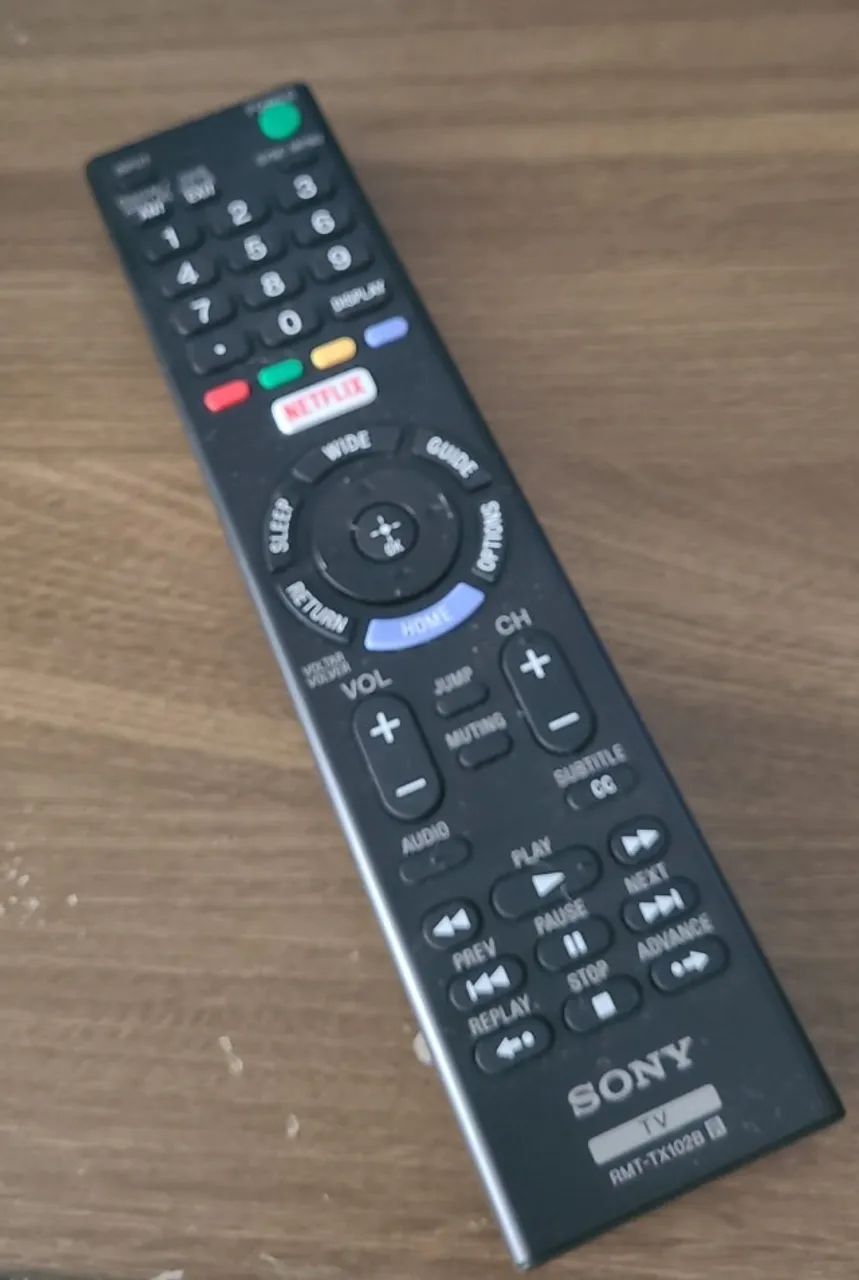 Controle Remoto RMT-TX102B TV Sony - ORIGINAL
