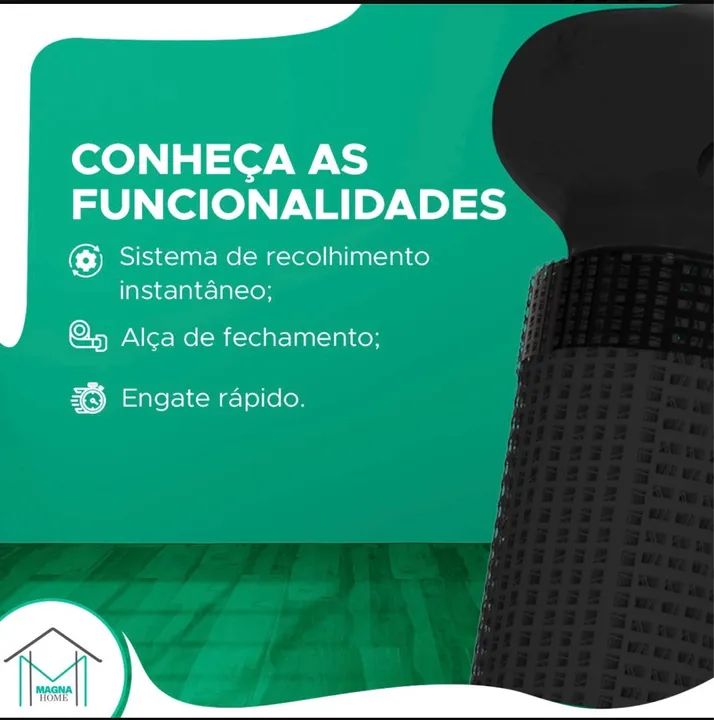 Portão De Segurança Retrátil 140lag X 89alt 