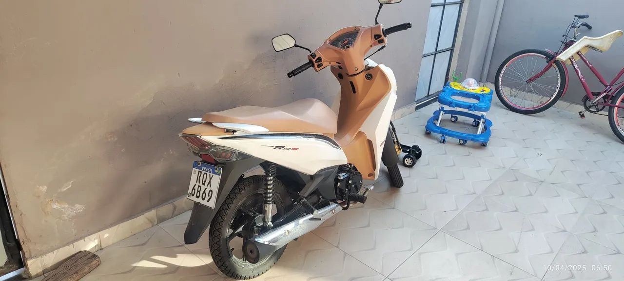 Shineray Rio 125 com 1287 km rodados  - Foto 4