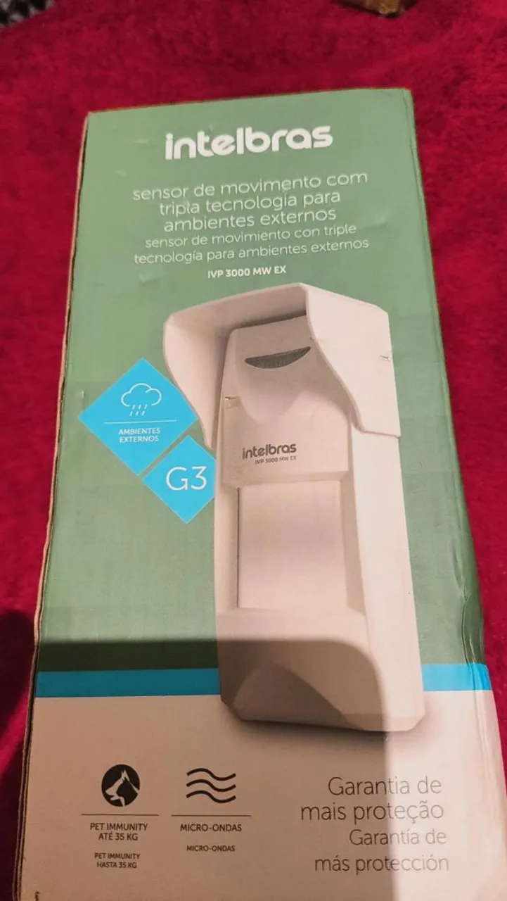 Sensor de Movimento Intelbras IVP 3000 MW EX