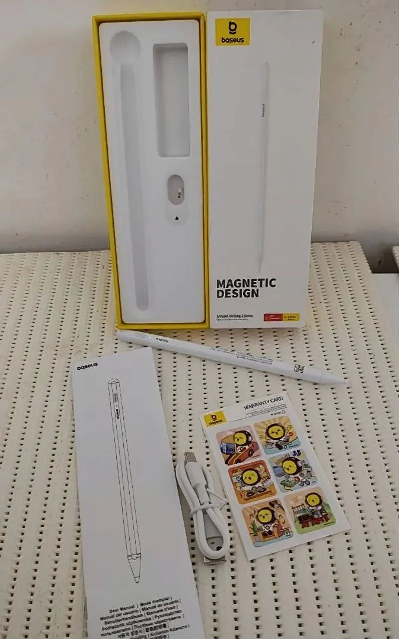 Caneta Stylus Baseus - Design Magnético - Foto 2