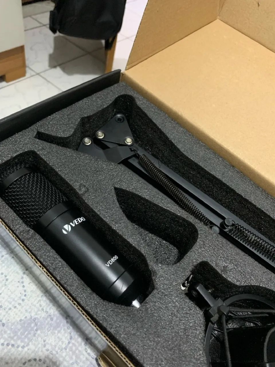 Microfone condensador 