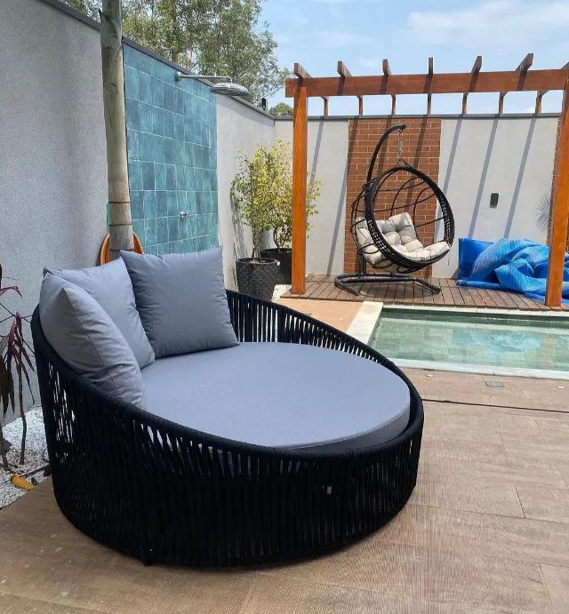 Chaise luxo - Área externa