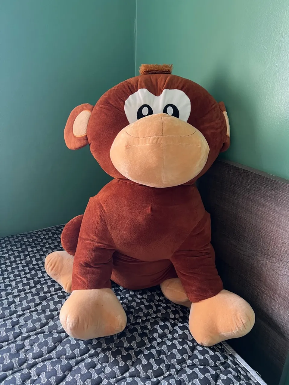 Macaco de pelúcia gigante