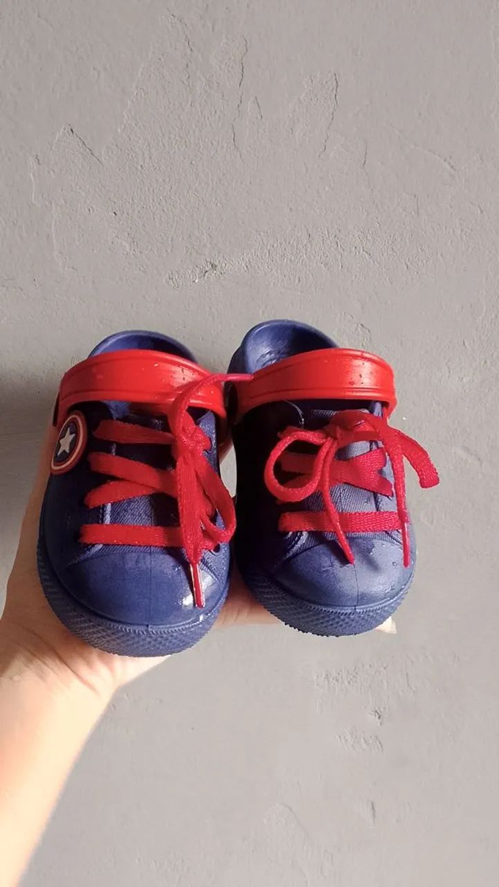 Tênis Infantil Azul Capitão América