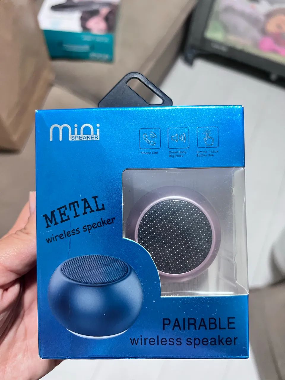 Caixinha de Som Bluetooth Mini - Wireless