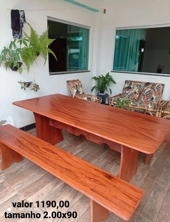 Mesa pedra de ardósia pintada  - Foto 5