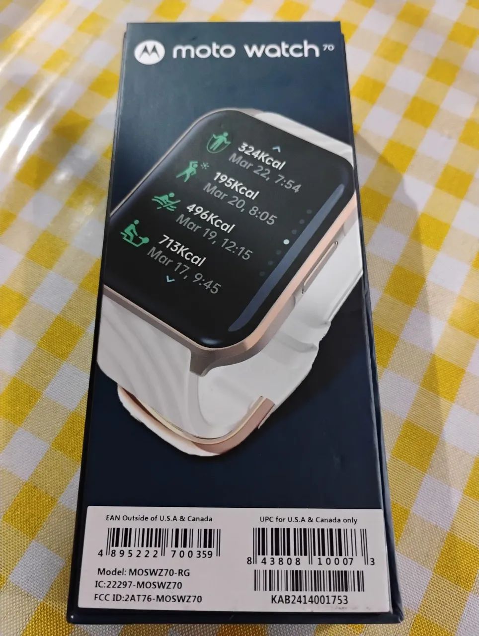 Moto Watch 70 - Smartwatch Novo aceito trocas 