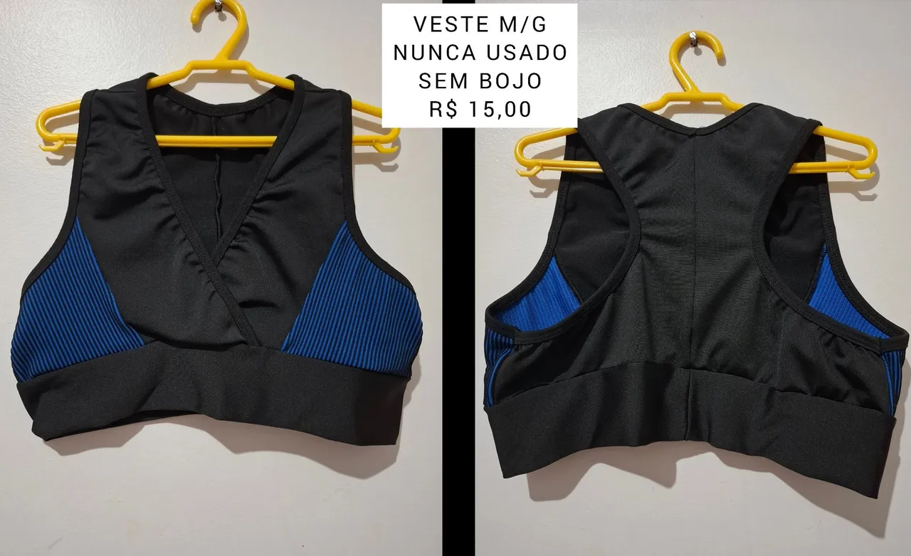 Roupas de academia