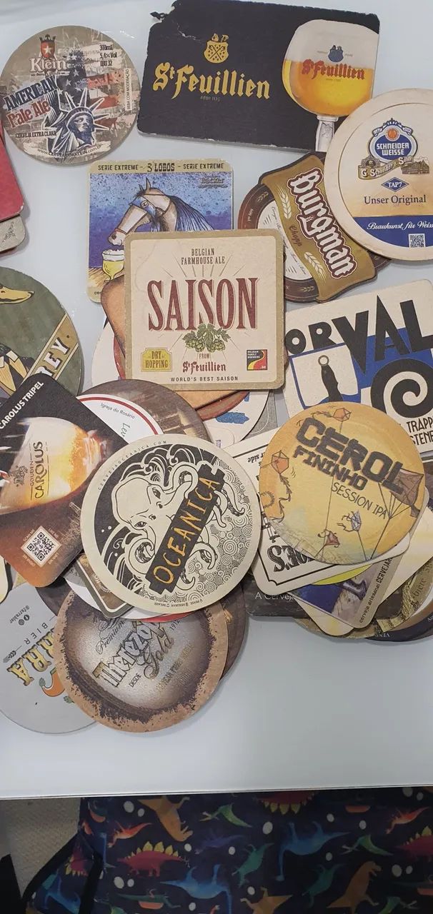 Coleção de Coasters de Cerveja + de 100 unidades - Foto 4