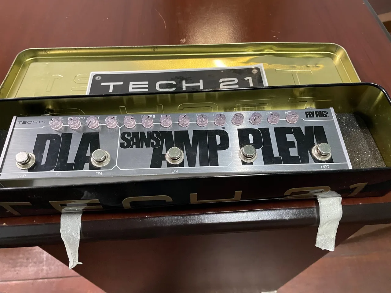 Tech 21 Fly Rig SansAmp Plexi - Pedal Guitarra