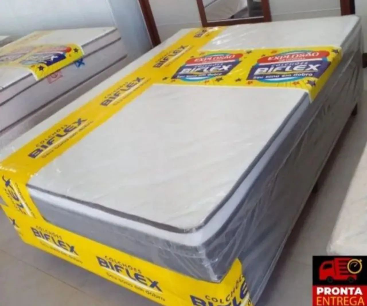 Cama Box Colchão Biflex Casal - Conforto e Qualidade