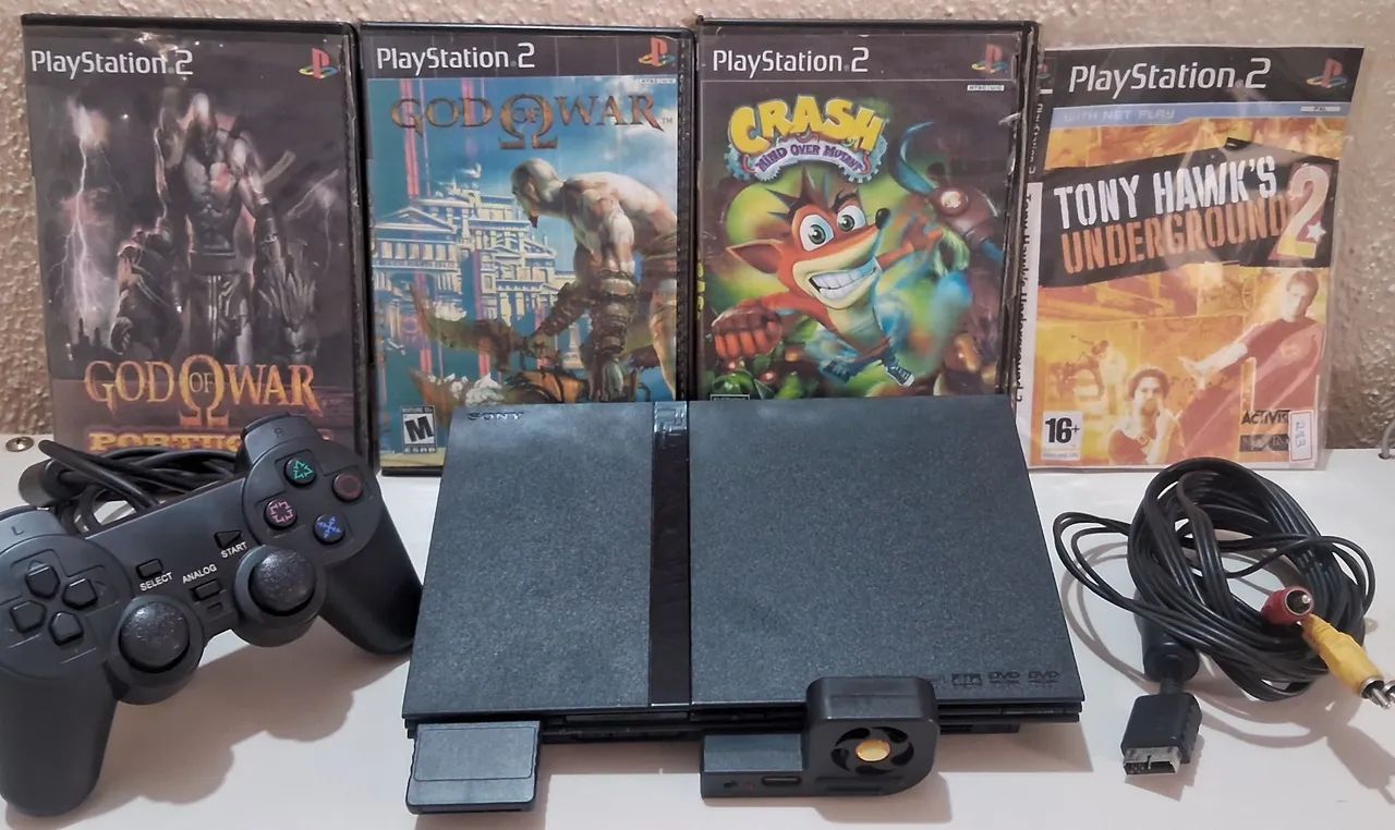 Playstation slim Consoles de Vídeo Game Sumarezinho