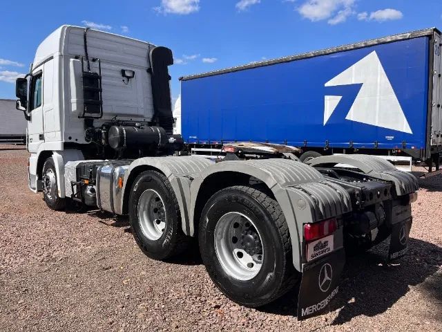 MB Mercedes-Benz Actros 2651 S 6X4 2018 Com Retarder Traçado Teto Alto Automático Revisado - Foto 5