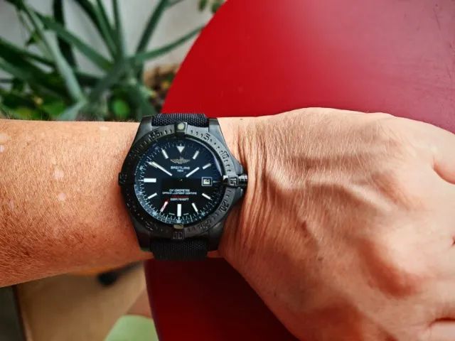 Relogio tipo Breitling Avenger Night Mission Automático AAA+ - Foto 4