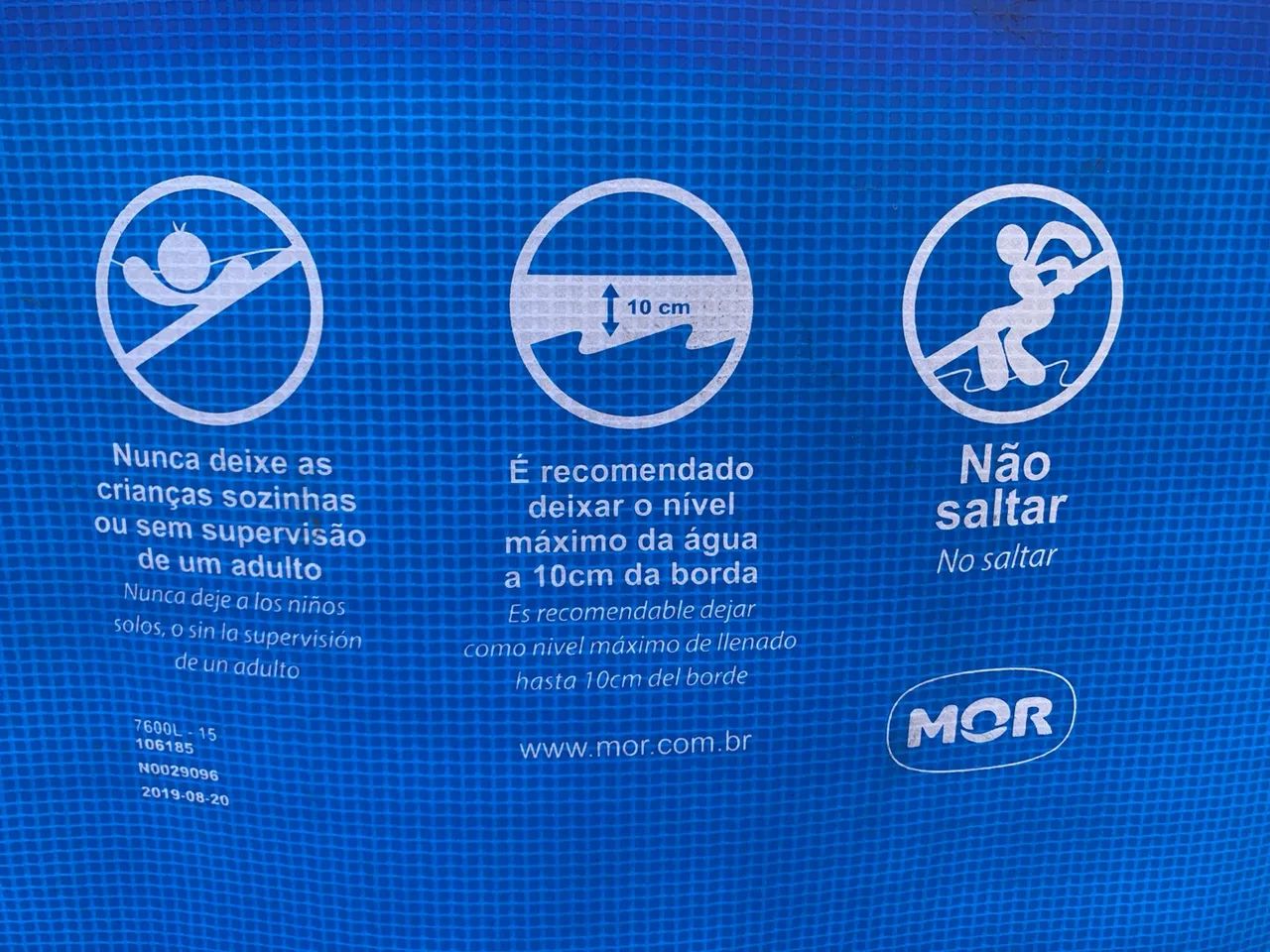 Piscina mor 7.600 litros - Foto 2