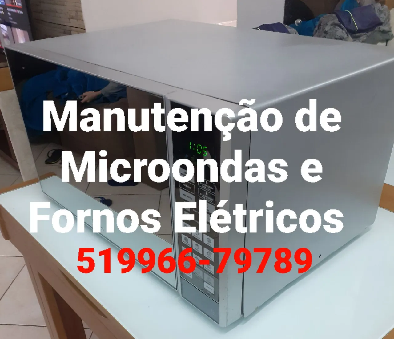 Assistência técnica especializada em microondas e fornos elétricos