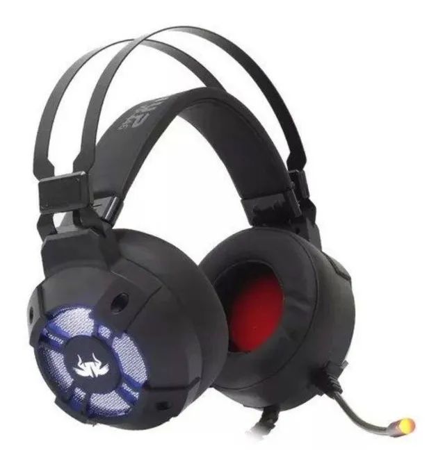 Fone De Ouvido Gamer Knup Kp-446 Led Ps3 Ps4 Notebook Preto - Foto 3