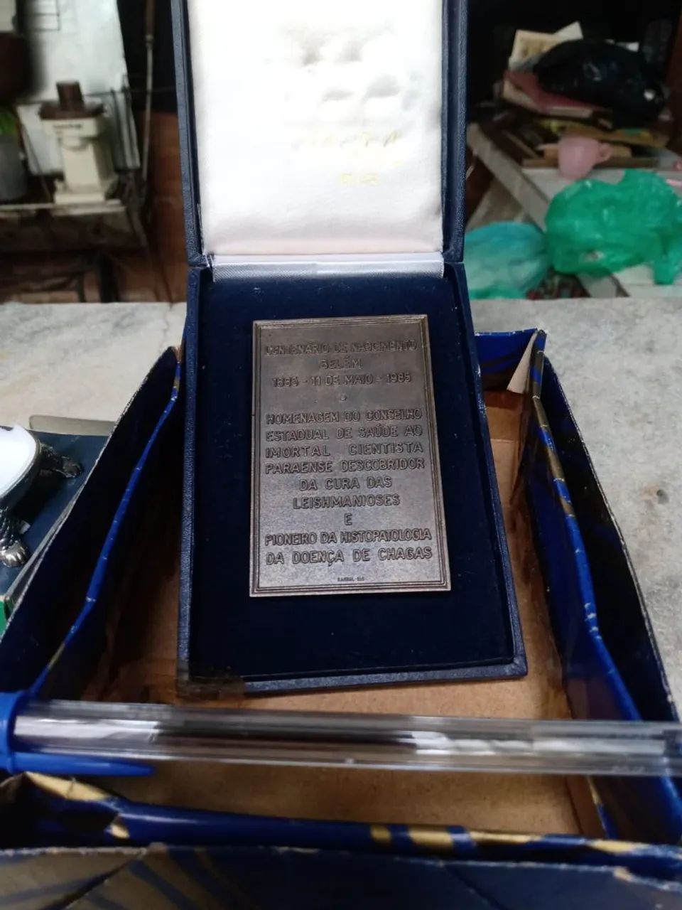 R$100 Evandro Chagas Medalha de centenário. - Foto 2