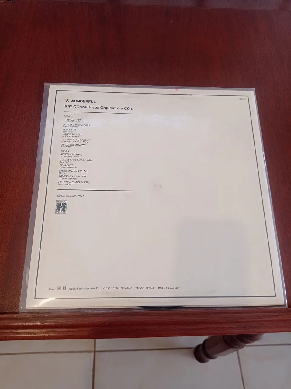 Disco vinil Ray conniff s wonderful  - Foto 3