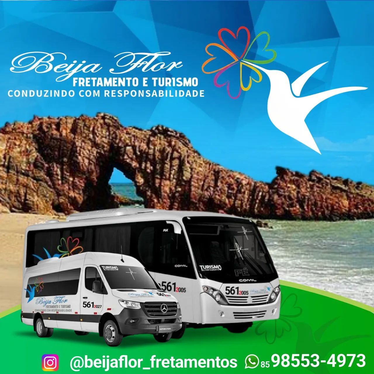 Beija Flor Fretamento de Ônibus em Fortaleza 