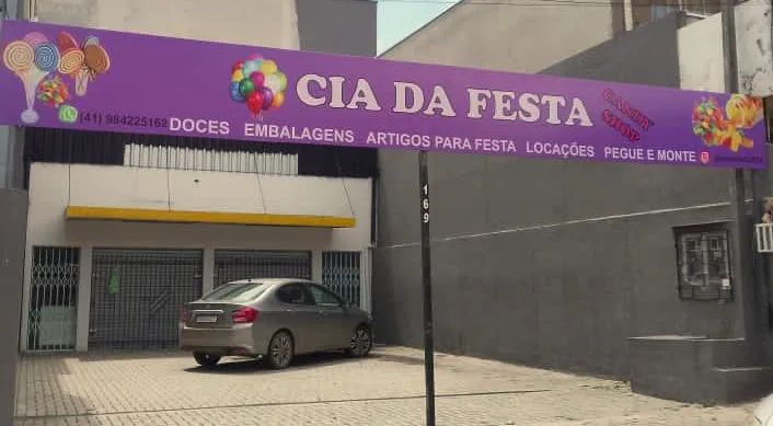Fachada em lona com impressão digital 