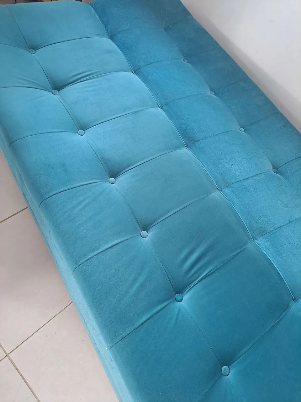 Sofá Cama Azul - Foto 5