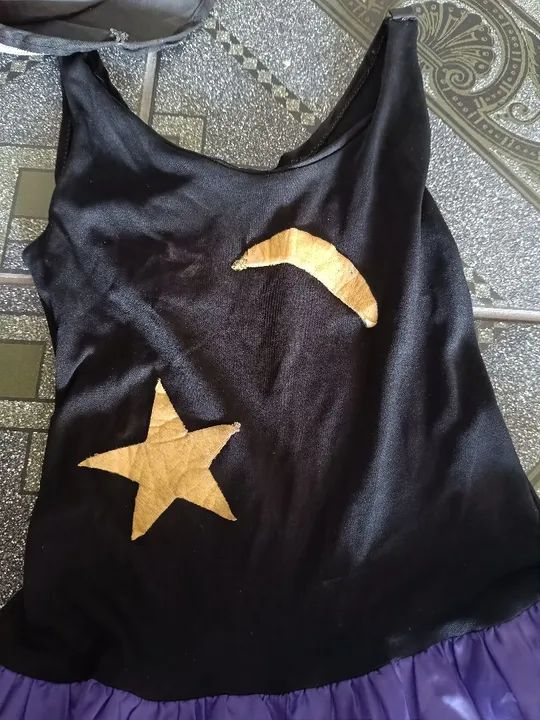 Vestido de bruxa infantil - Foto 2