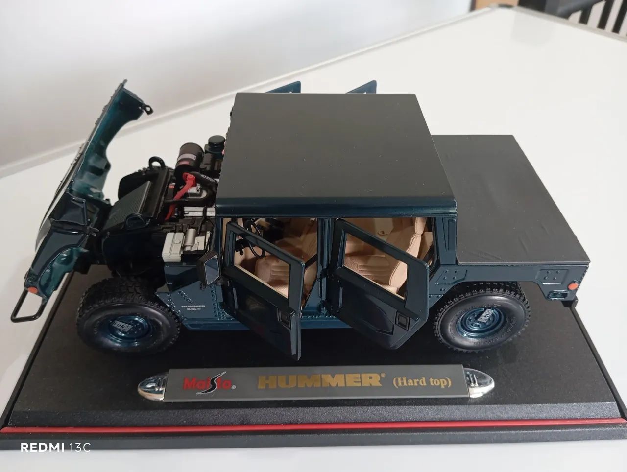HUMMER H1 ハマー SUV マイスト MAISTO 1/27 ミニカー Carro de brinquedo Hot Wheels Premium Car Culture Hummer H1 escala
