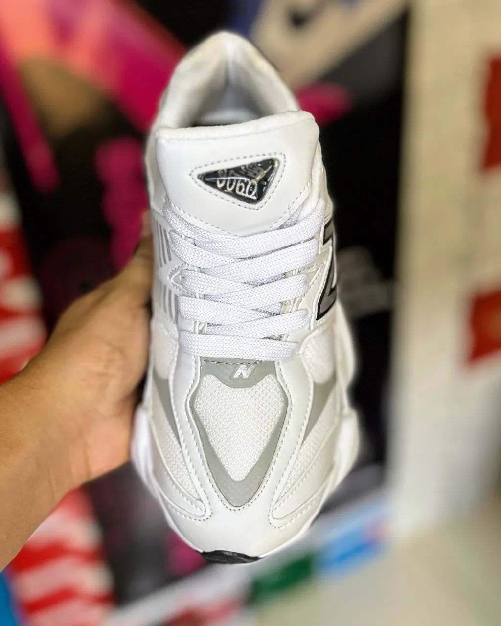 Tênis New Balance 574 Branco - Foto 4