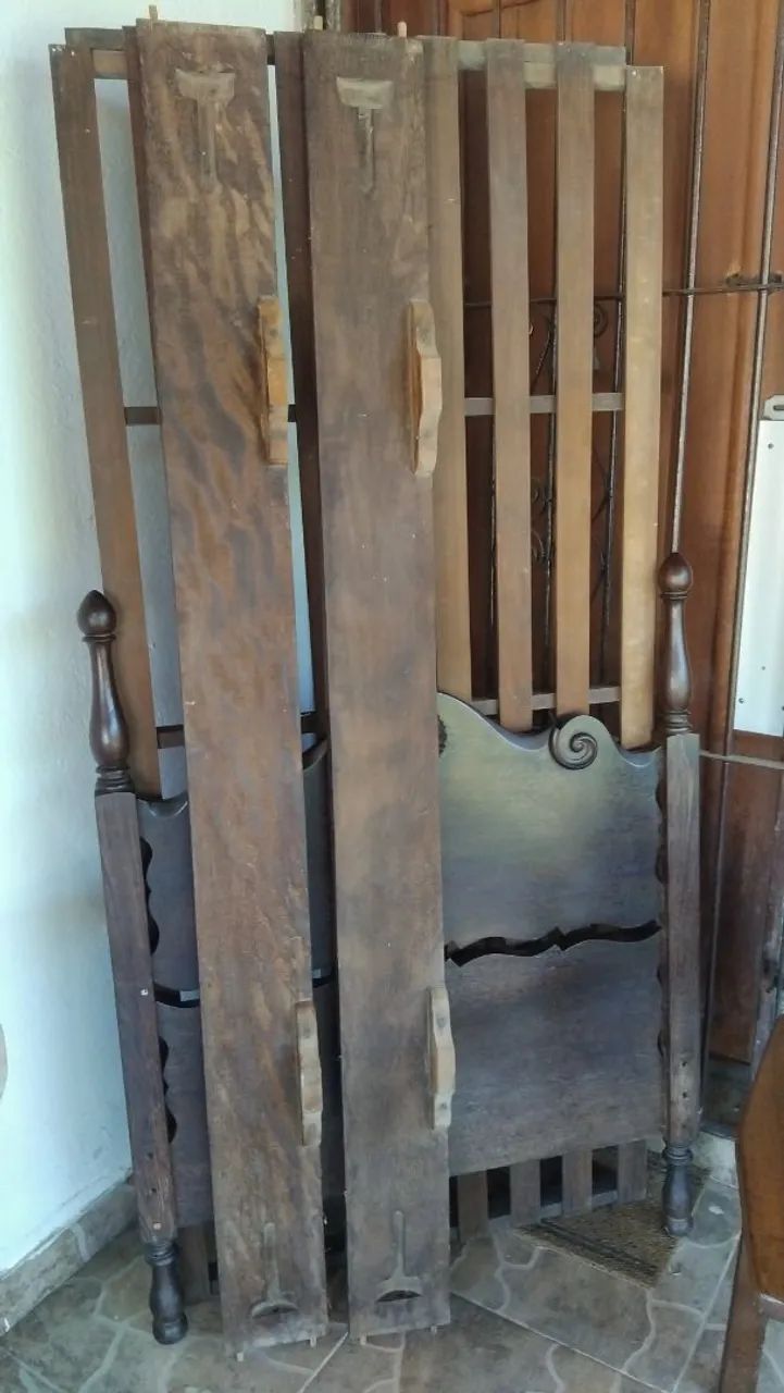 Cama de solteiro em madeira  - Foto 5