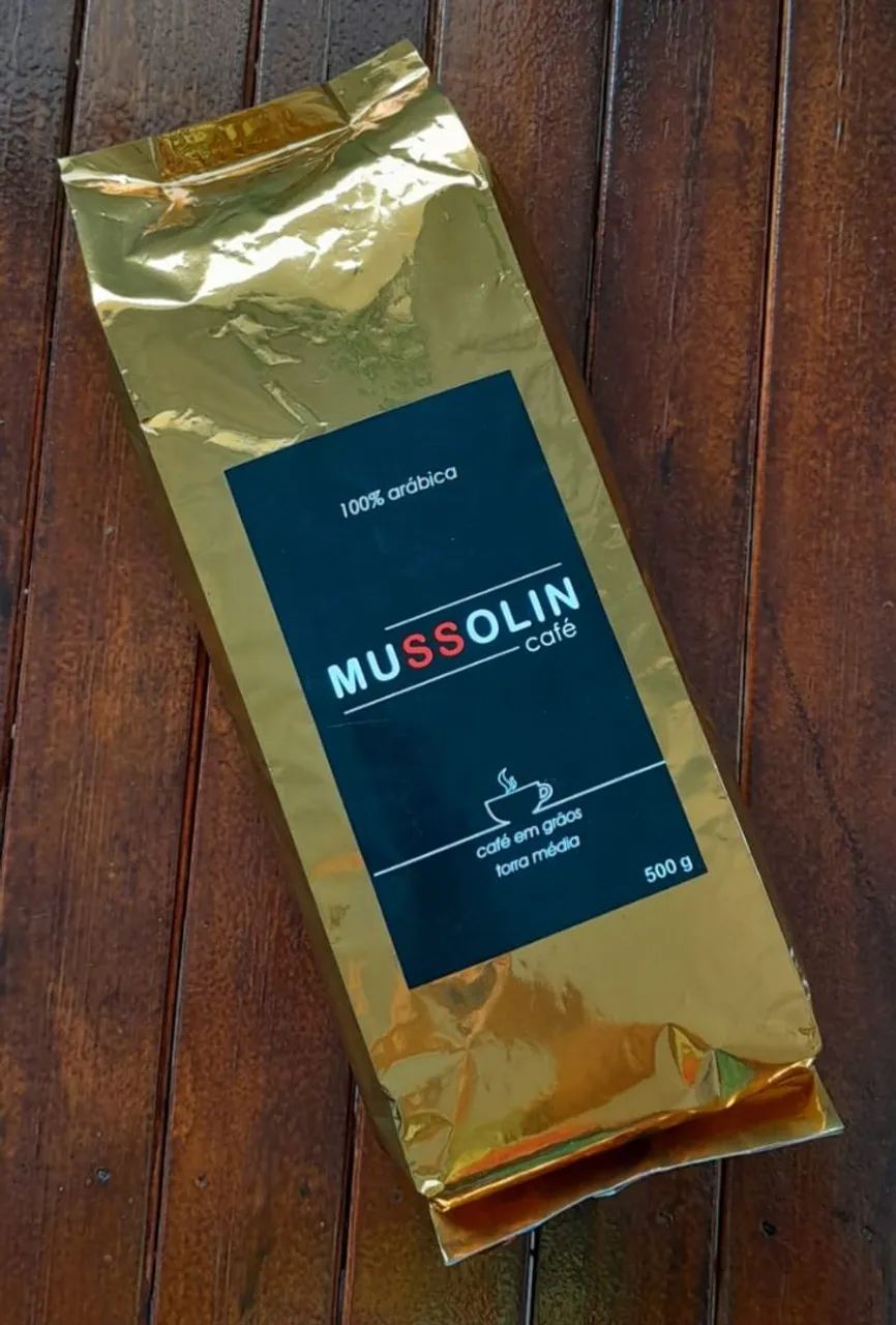Café em Grãos ou Moído Mussolin 100% Arábica 500g - Foto 2
