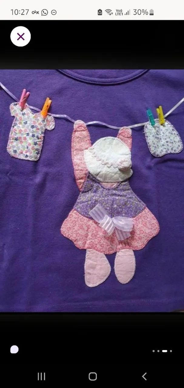 Blusinha feminina patchwork  - Foto 3