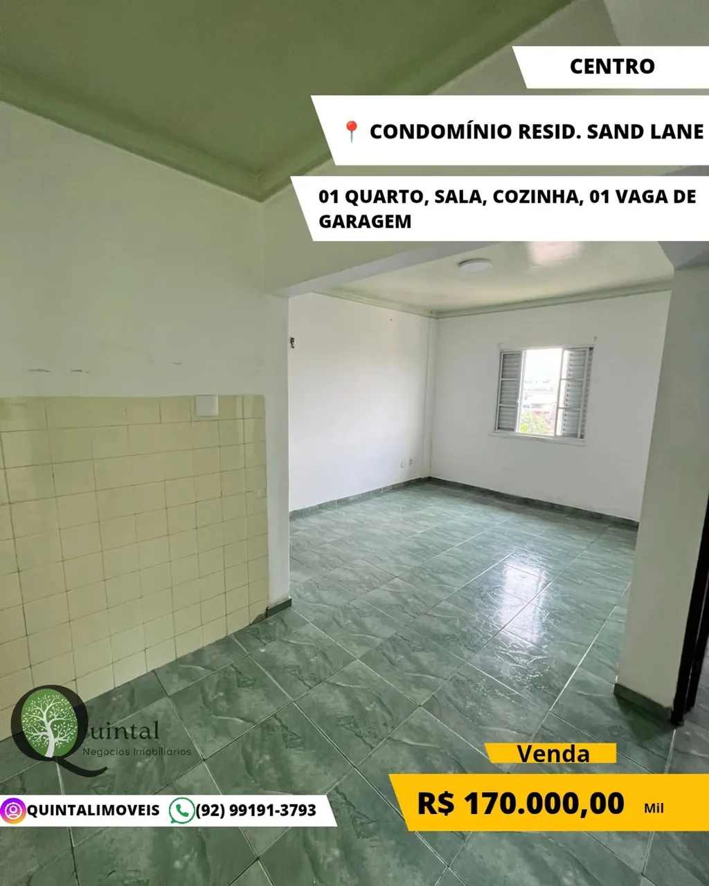 Apartamento à venda no Centro | Condomínio Residencial Sand Lane
