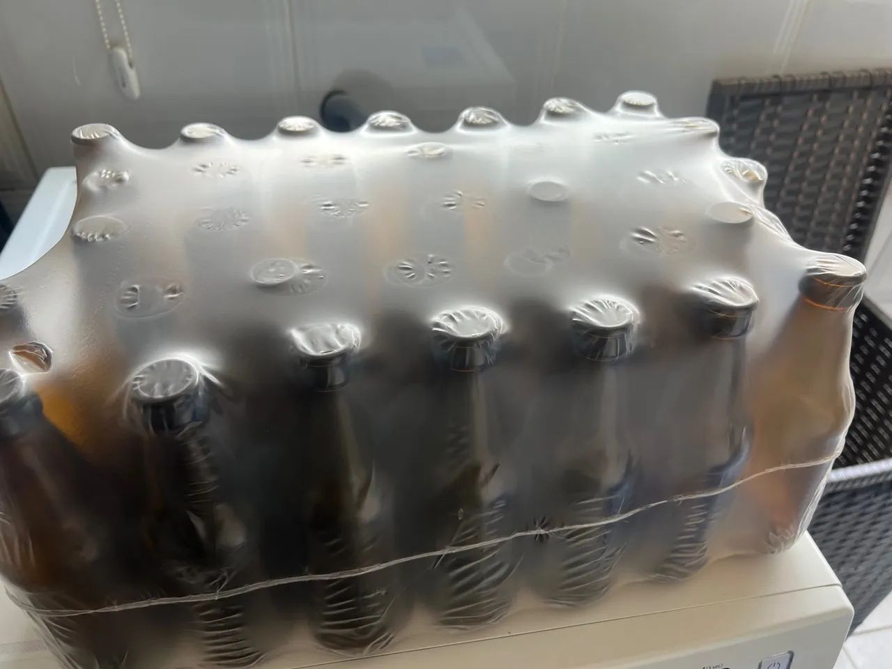11 fardos de 35 garrafas de vidro 300ml. Ideal para envase de cerveja artesanal.