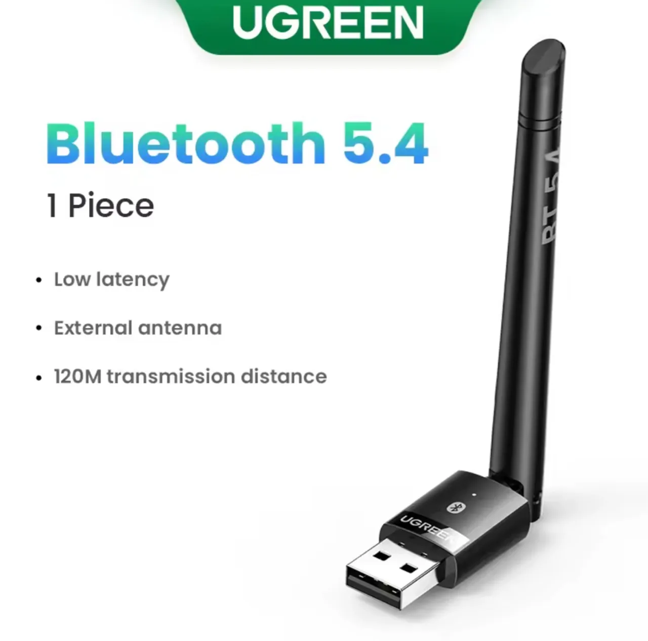 Adaptador Bluetooth 5.4 UGREEN - 120M de alcance! - LACRADO