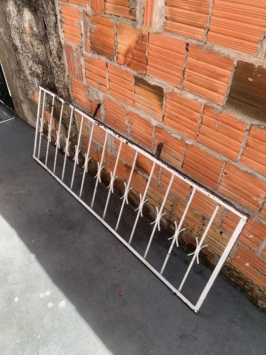 Grade de proteção em aço para janela