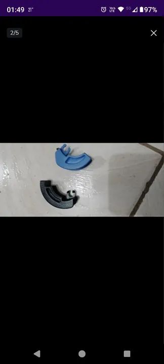 2 polias da pearl pra pedal eliminator  - Foto 5