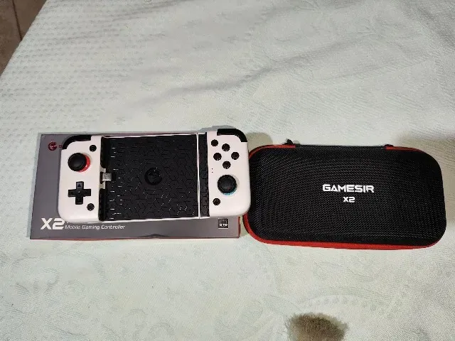 Controle de celular Gamesir x2 branco usb-c