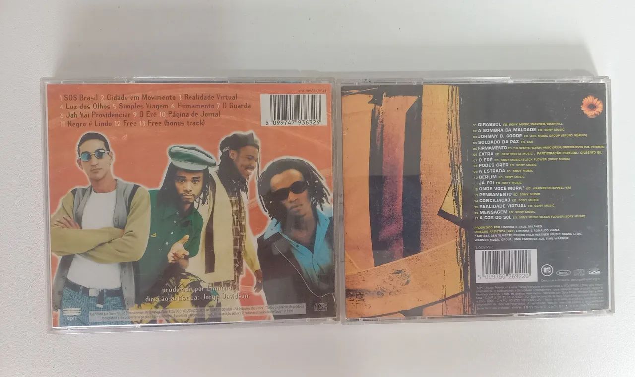 Cidade Negra - 2 cds O Ere / Acústico - Foto 2