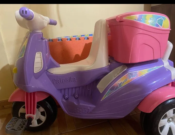 Mini Moto Elétrica Infantil Calesita - Diversão Garantida!