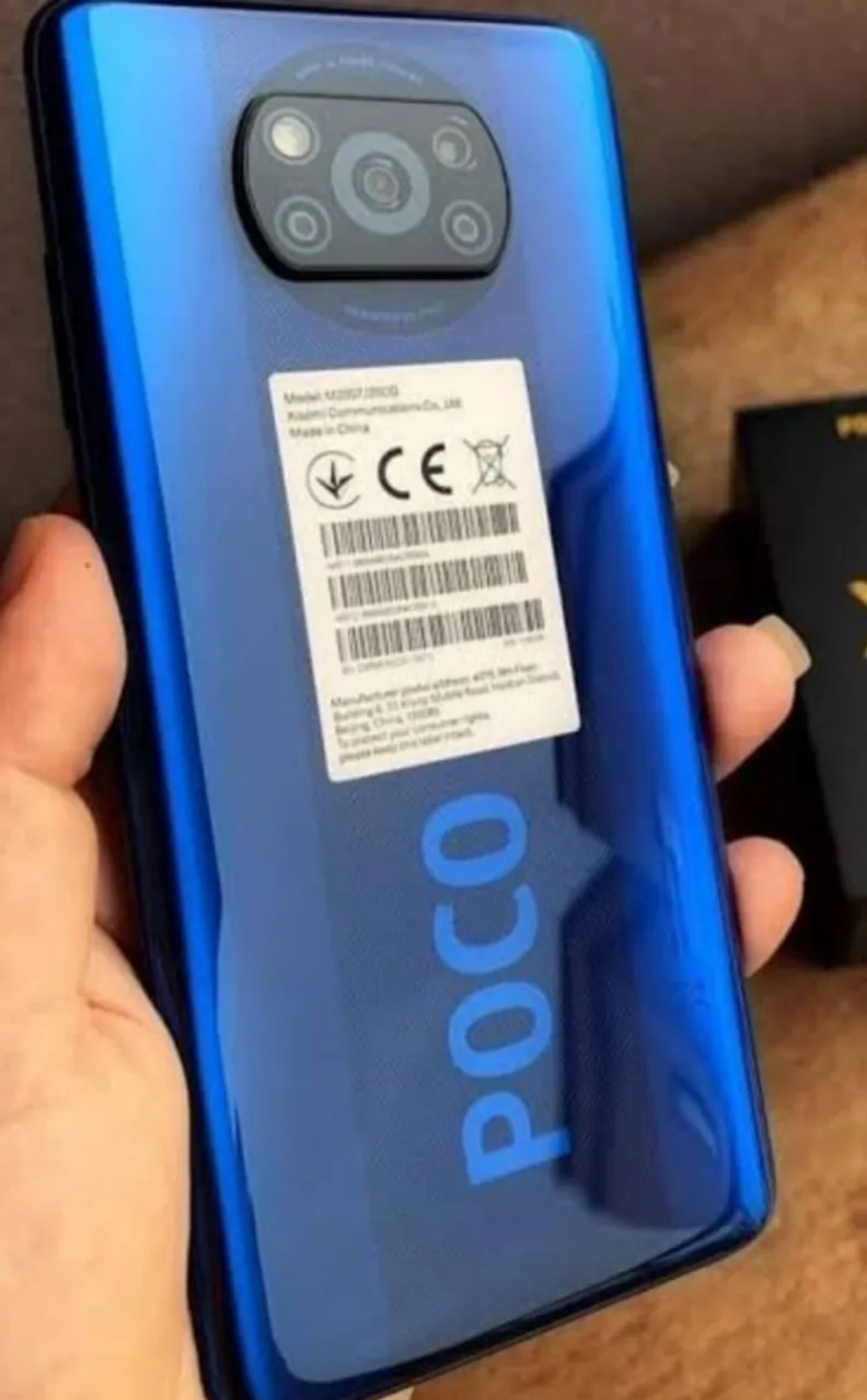 POCO X3 NFC SEM DETALHES