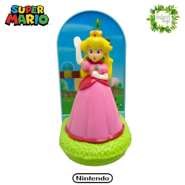 Boneco Super Mario - Princesa fundo colorido (cód 051)