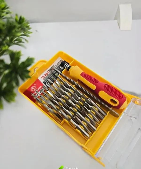 Jogo de Chaves de Fenda 32 em 1 - Novo - Foto 2