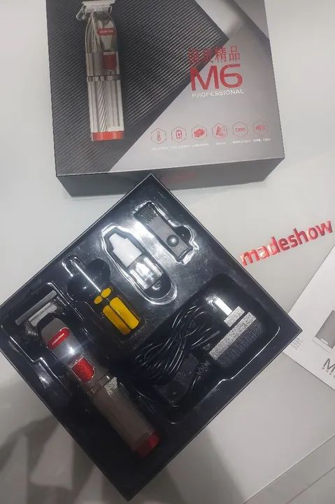 Máquina de cortar cabelo profissional - Kit completo - Foto 4