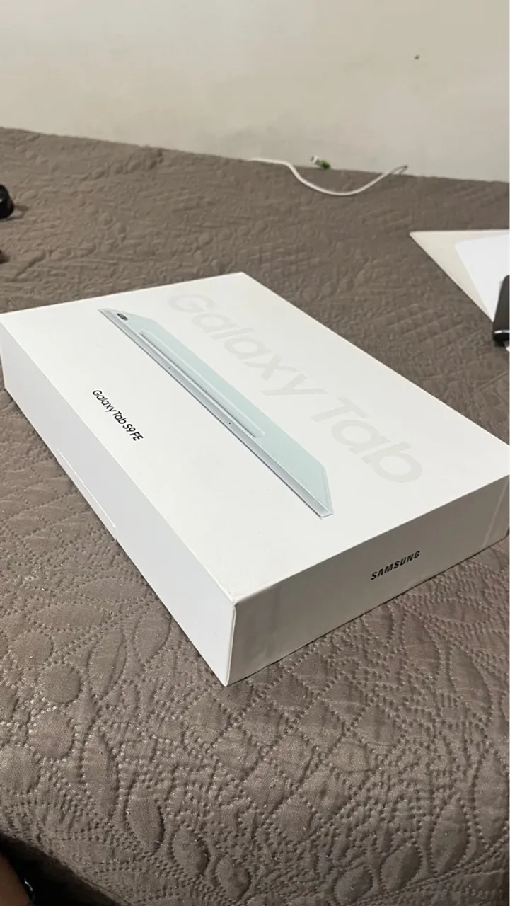 Tablet Samsung Galaxy Tab S9 FE Wifi, 128GB, 6GB RAM, Tela Imersiva de 10.9" Verde