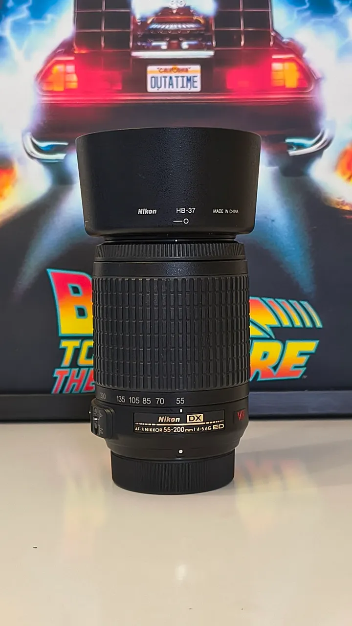 Lente Nikon 55-200mm f/4-5.6G ED AF-S DX VR Nikkor - Lentes
