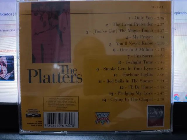 VENDO CD ORIGINAL "The 20th Century Music Collection" da banda The Platters.  - Foto 3