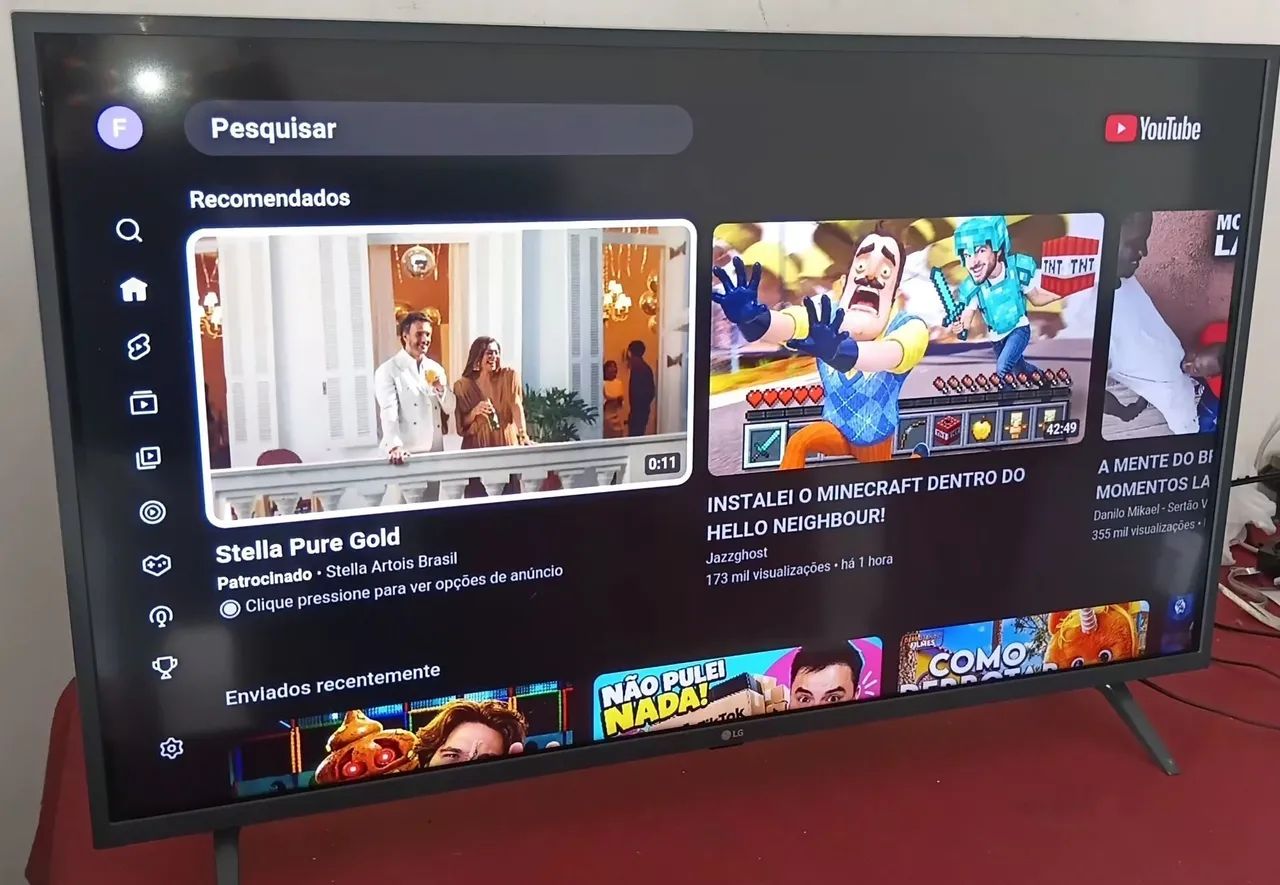 Tv smart com Wi-Fi e Bluetooth 43 LG - Foto 2
