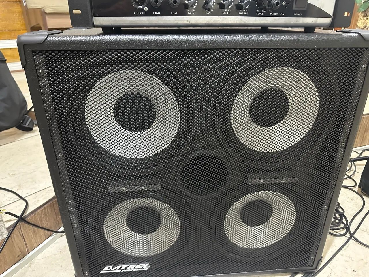 Cubo de contrabaixo datrel 400w  - Foto 3